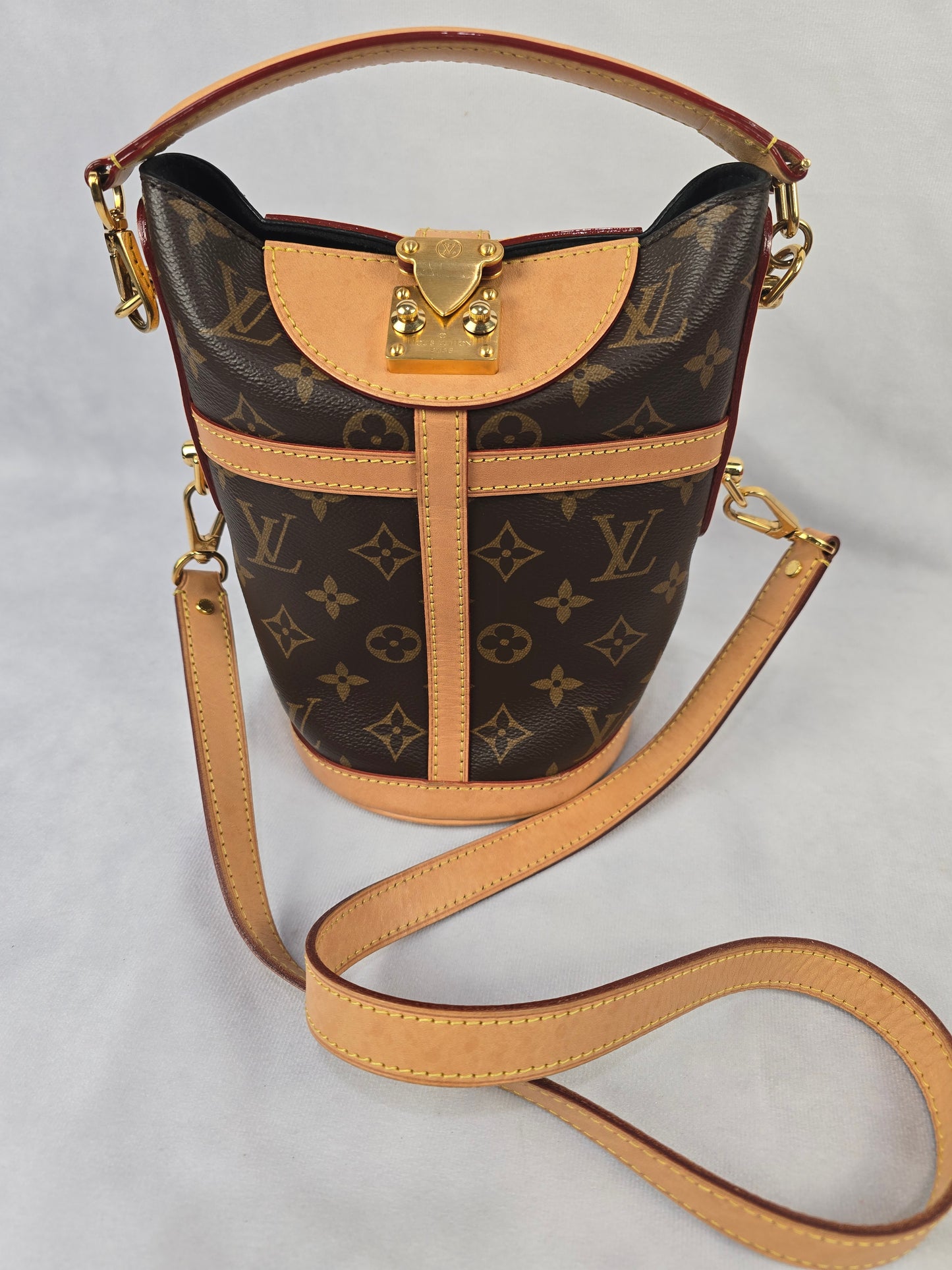 Louis Vuitton Monogram Duffle Two-Way Handbg
