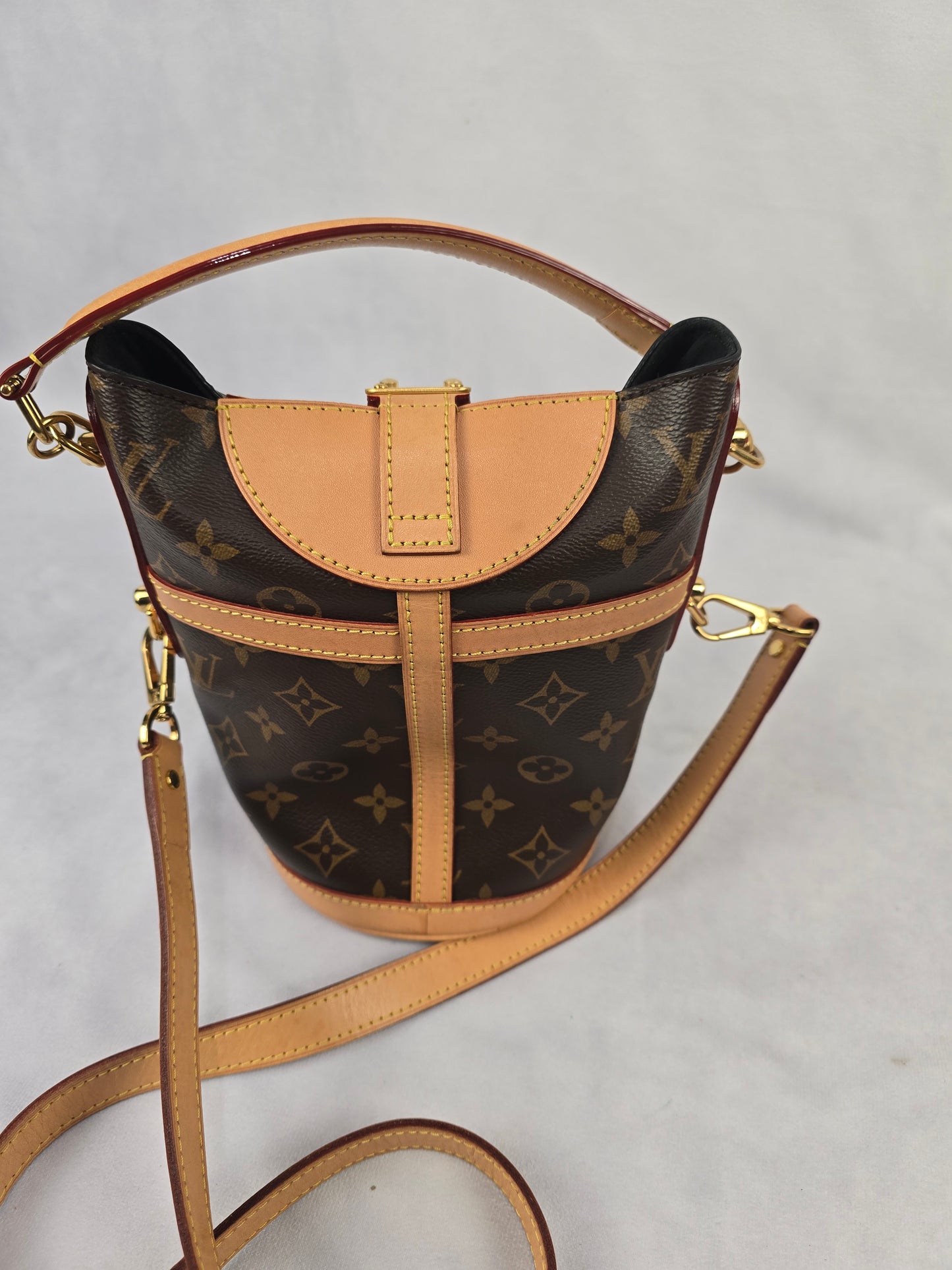 Louis Vuitton Monogram Duffle Two-Way Handbg