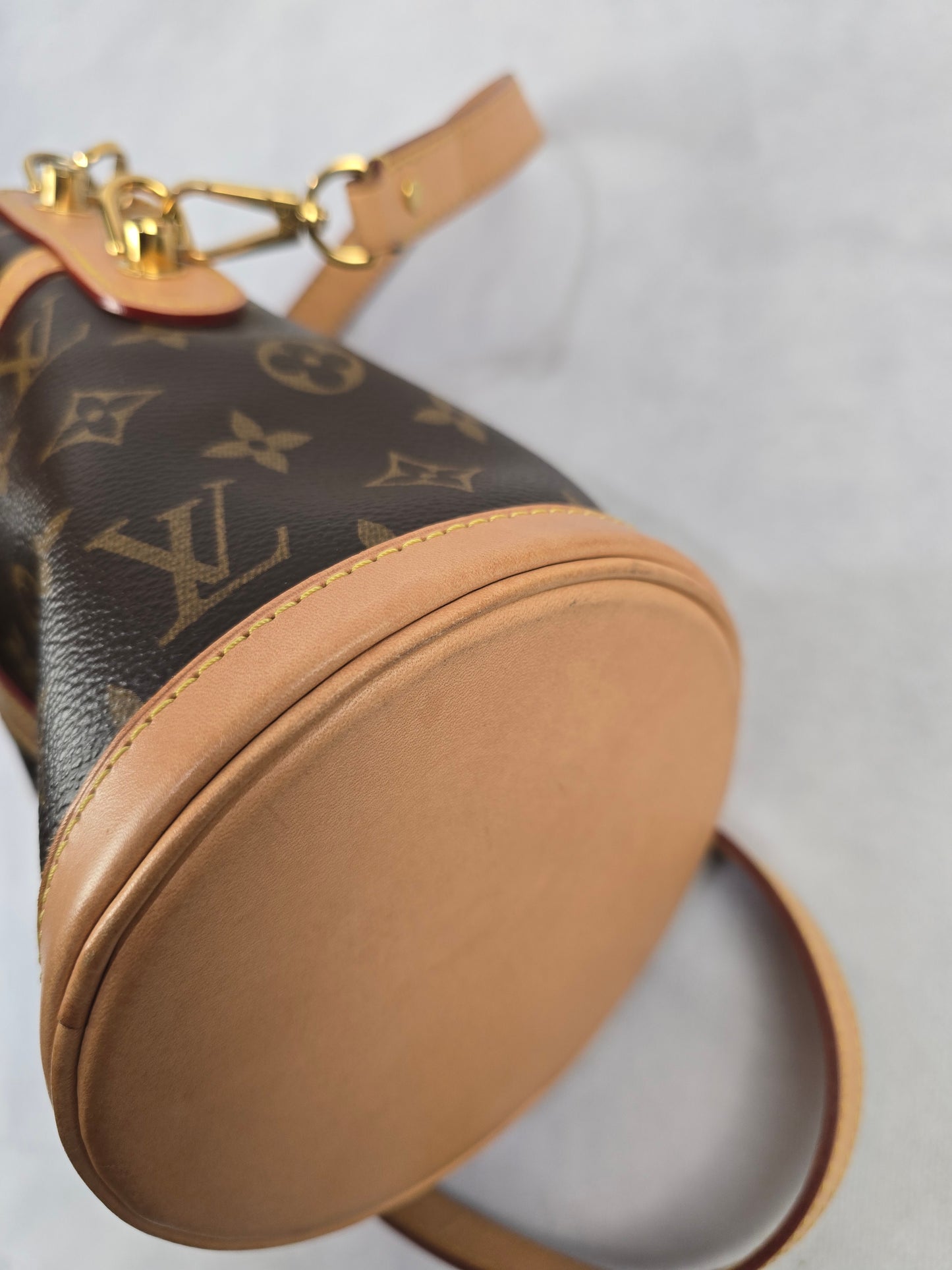 Louis Vuitton Monogram Duffle Two-Way Handbg
