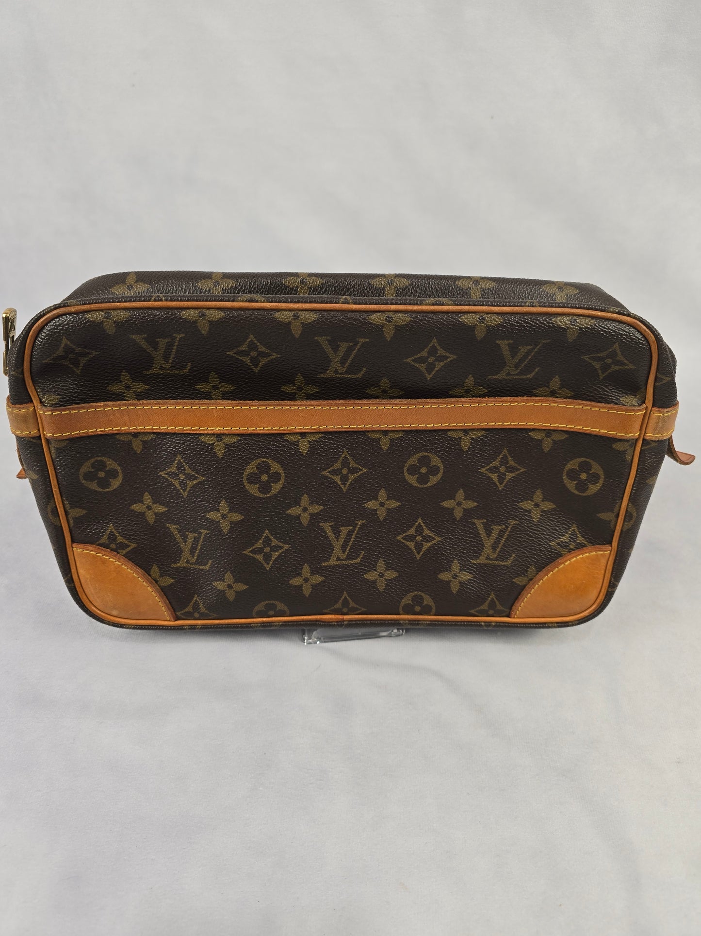 Louis Vuitton Monogram Compiegne 28 CM Clutch/Makeup Bag