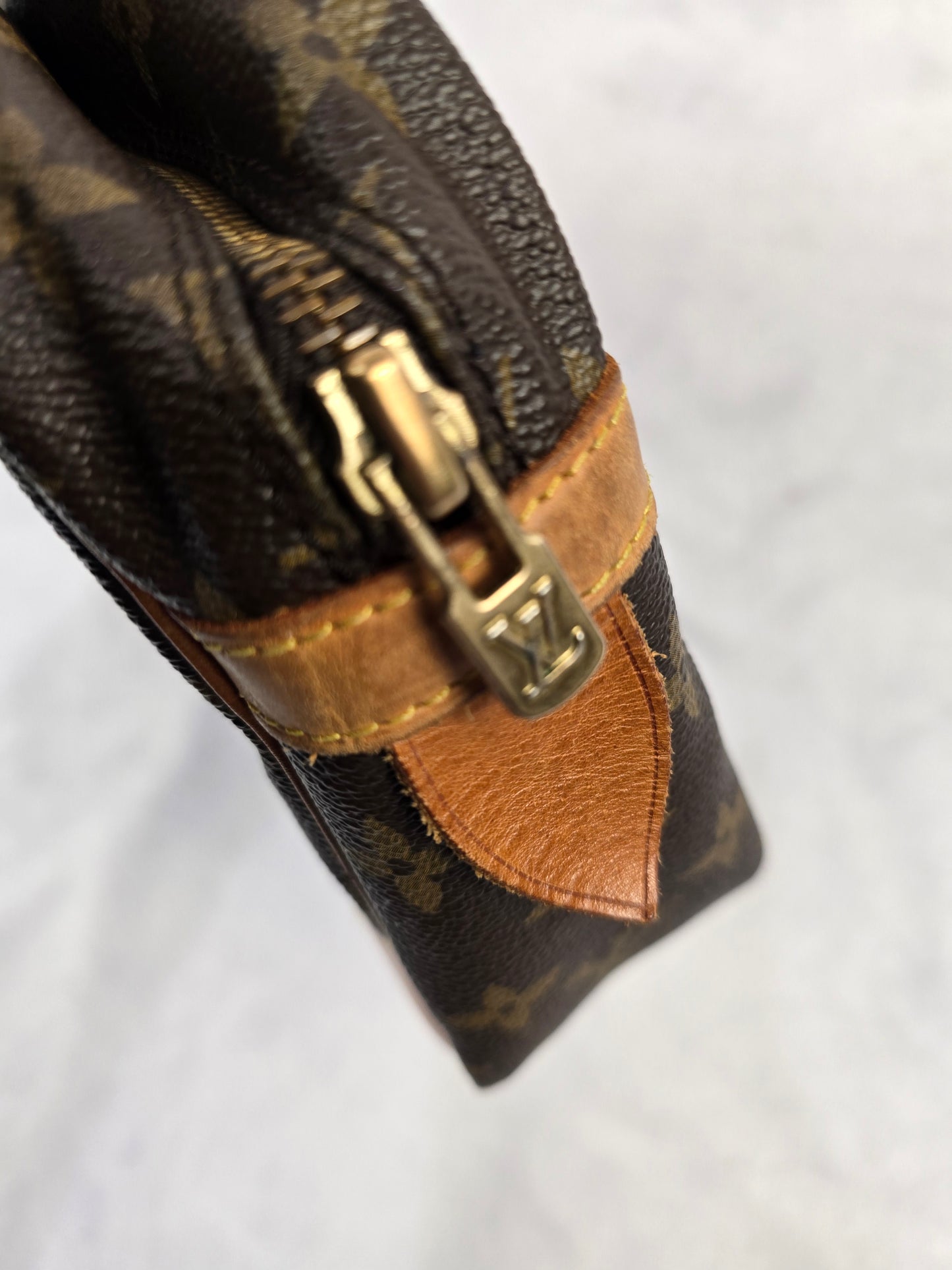 Louis Vuitton Monogram Compiegne 28 CM Clutch/Makeup Bag