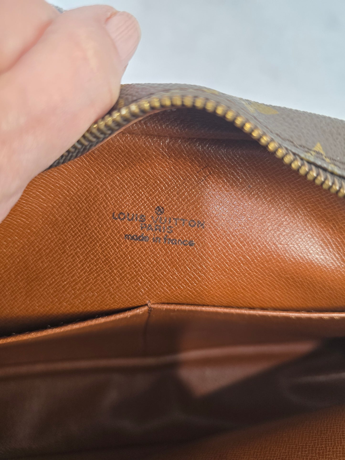Louis Vuitton Monogram Compiegne 28 CM Clutch/Makeup Bag