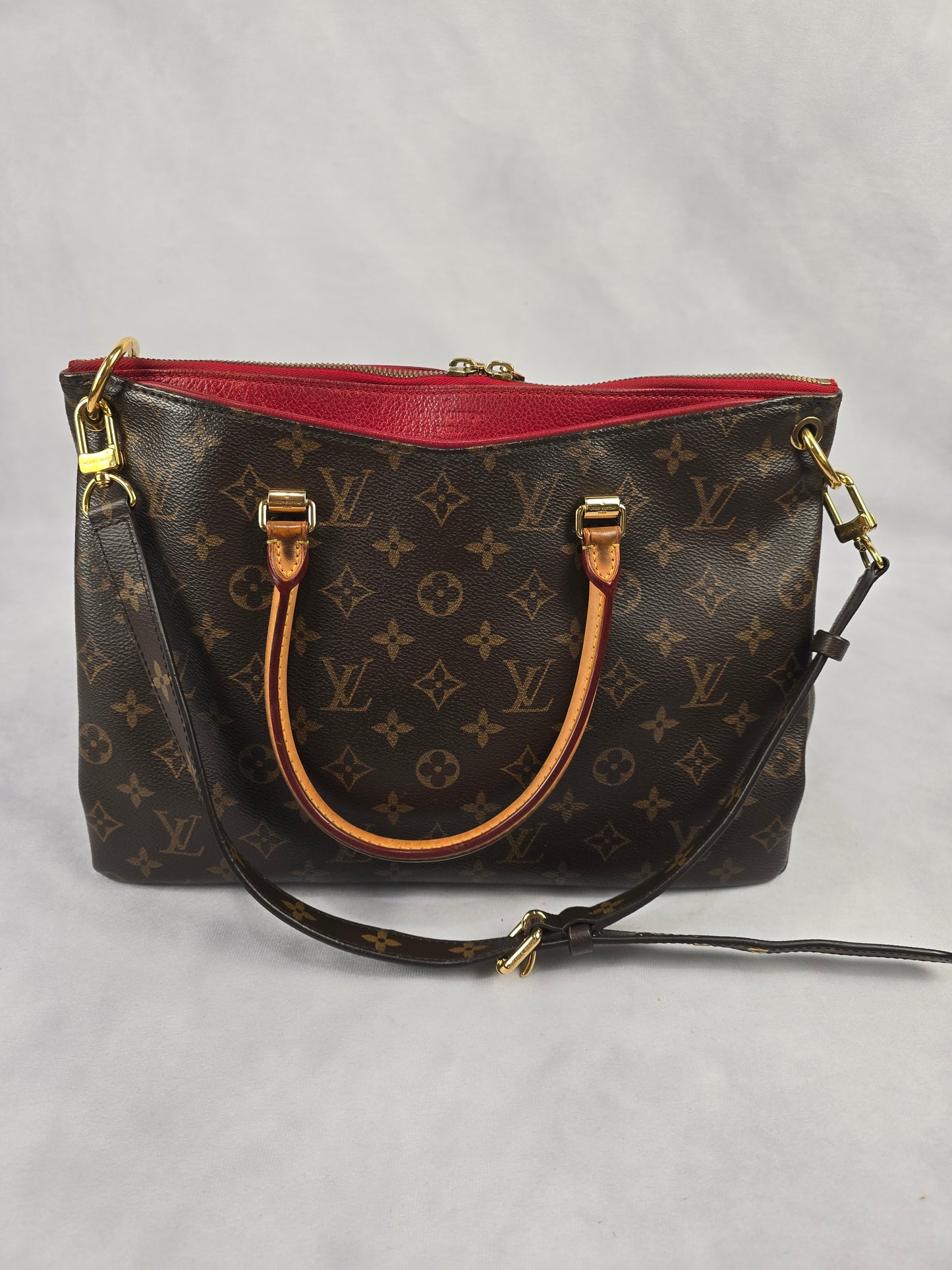 Louis Vuitton Monogram Pallas MM Shoulder Bag