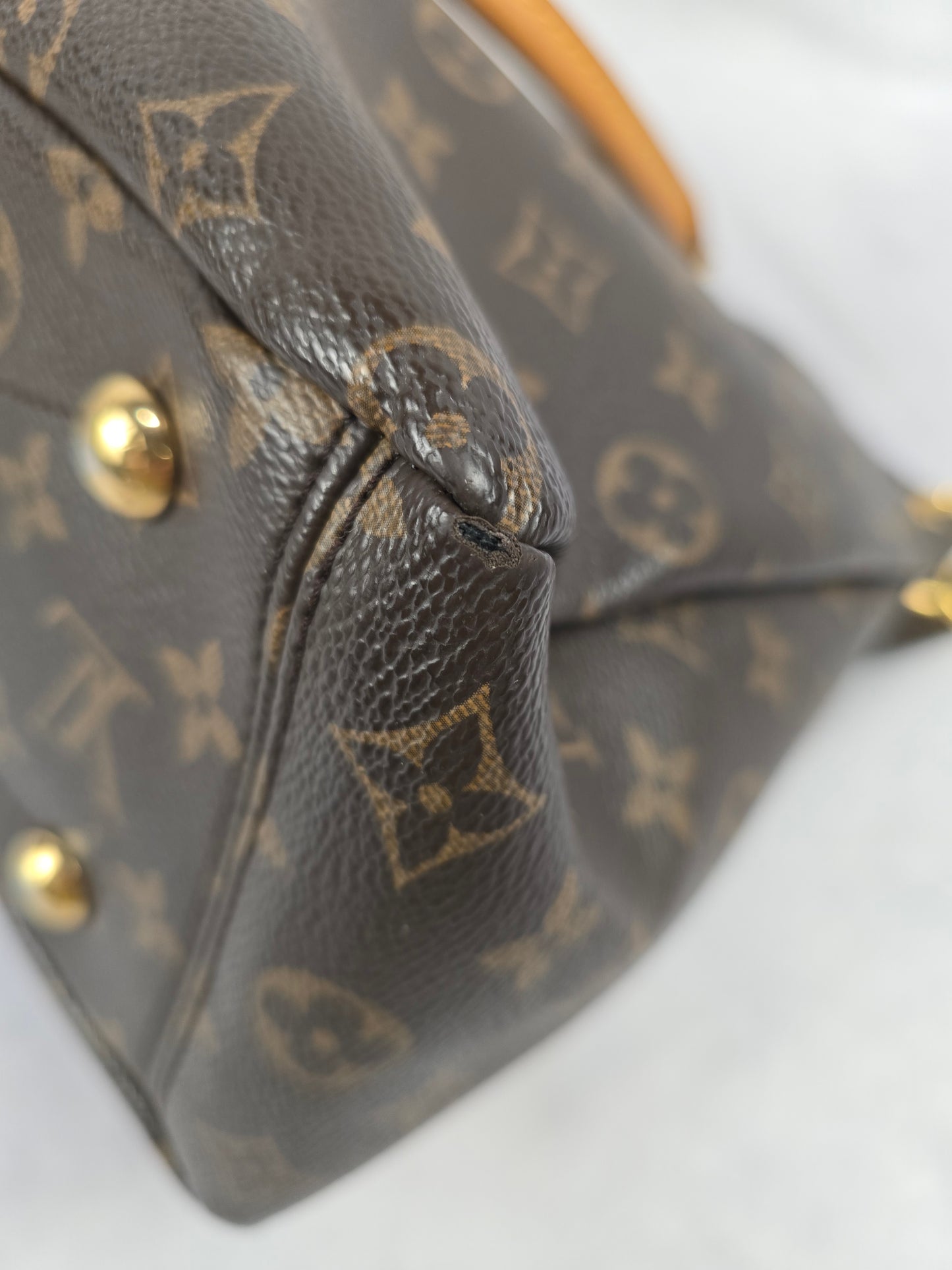 Louis Vuitton Monogram Pallas MM Shoulder Bag