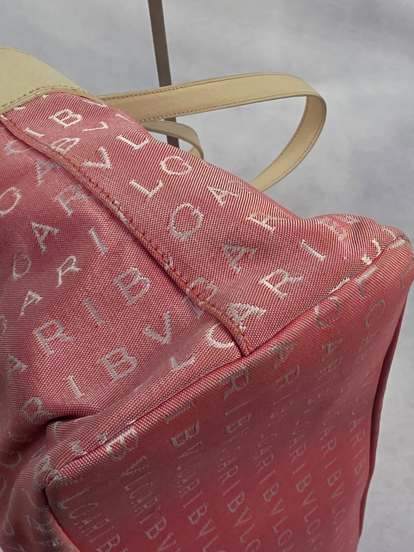Bvlgari Logomania Pink Tote Bag