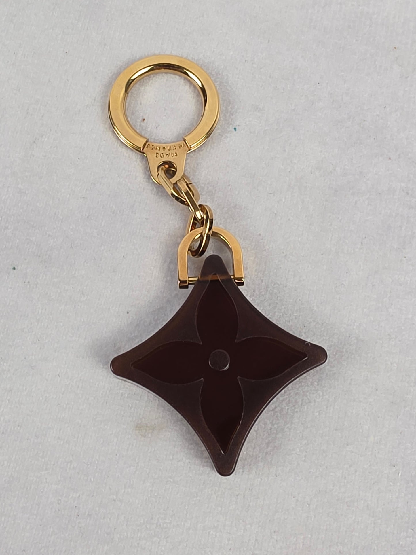 Authentic Louis Vuitton Fleur de Monogram Flower Keychain / Bag Charm