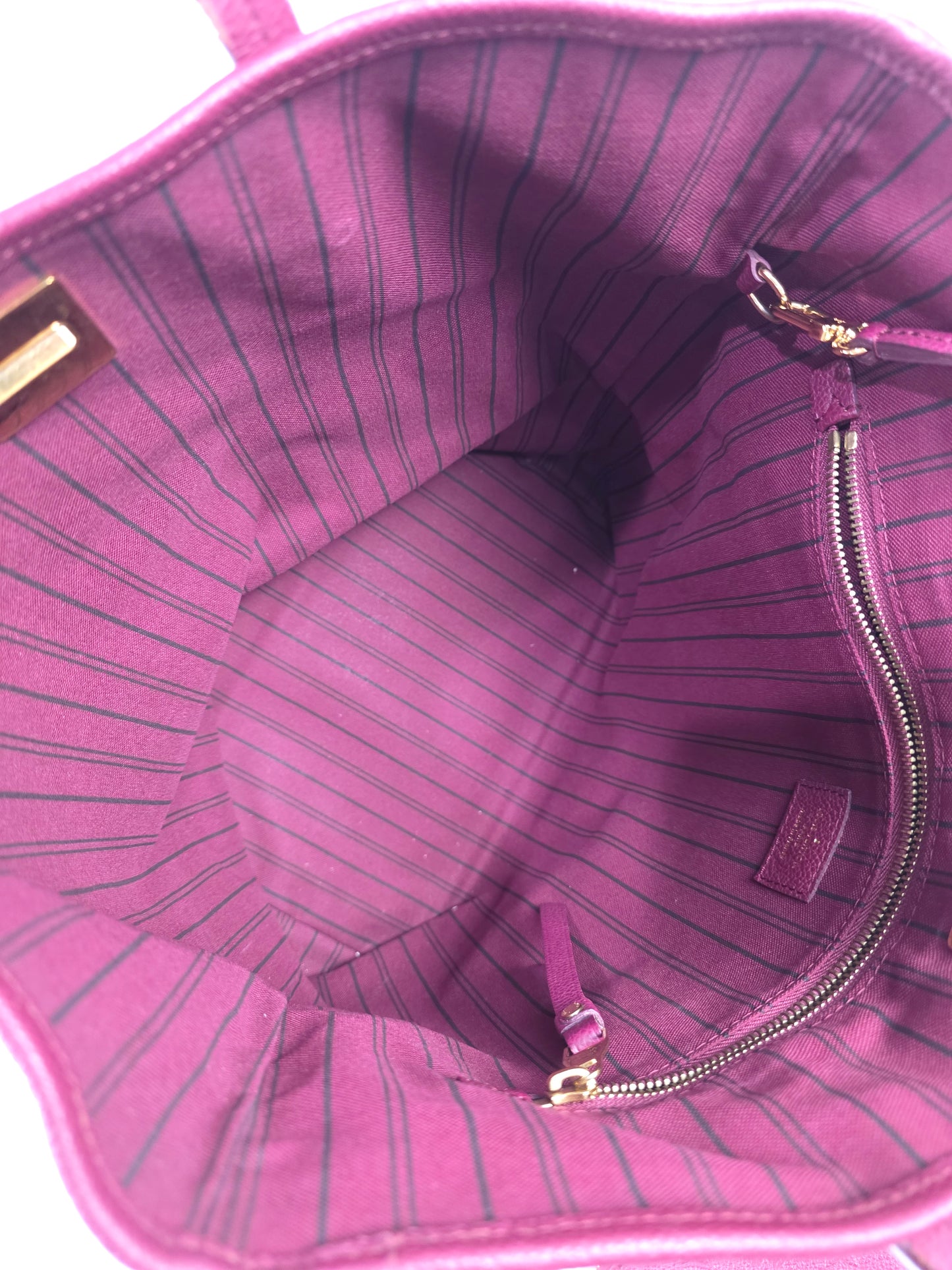 Louis Vuitton Monogram Empreinte Citadine PM Tote Bag with Matching Removable Pochette