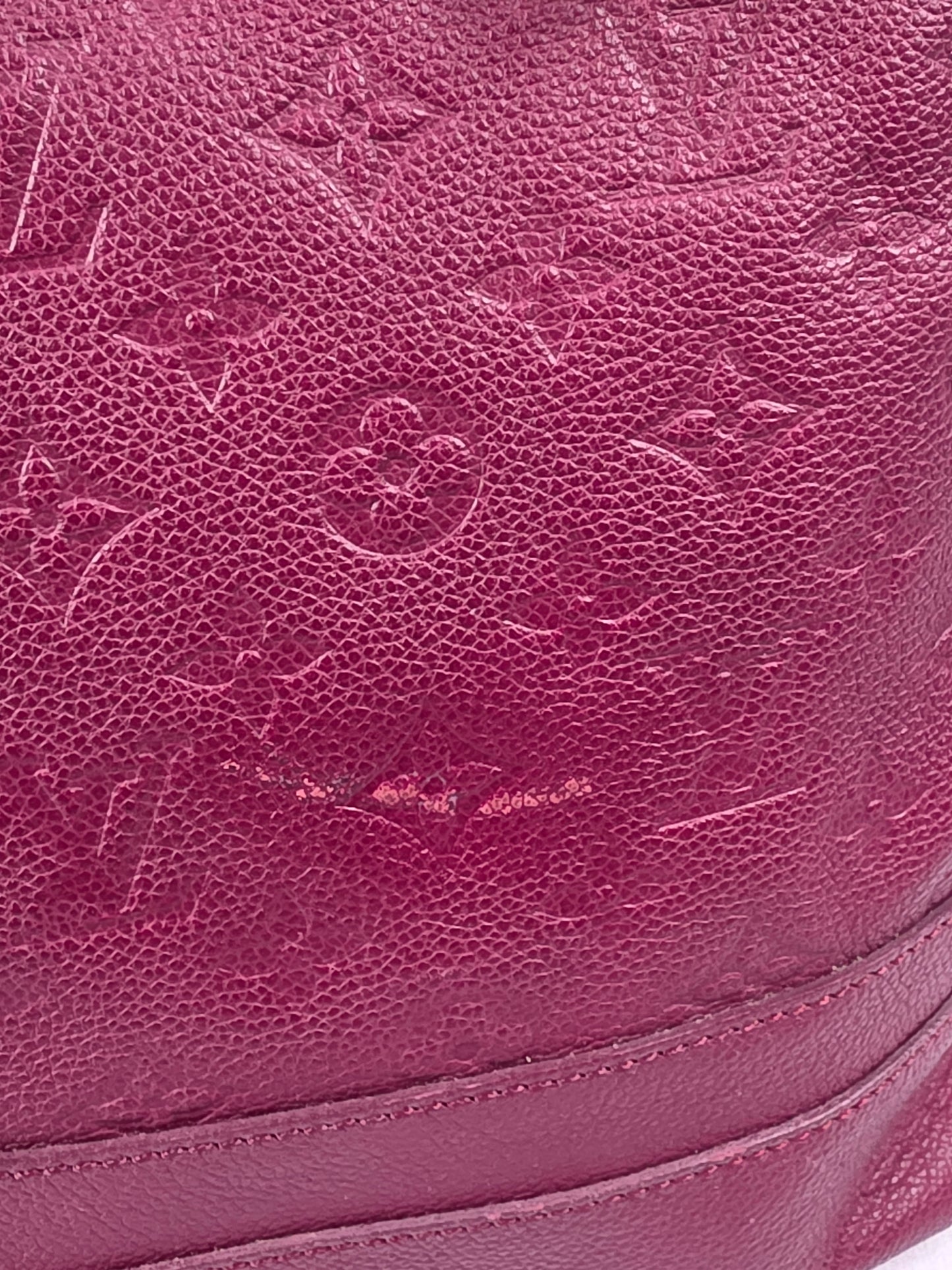 Louis Vuitton Monogram Empreinte Citadine PM Tote Bag with Matching Removable Pochette