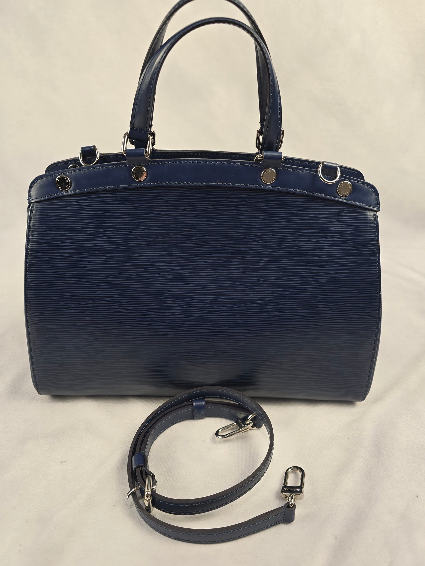 Louis Vuitton Epi Brea in Dark Blue