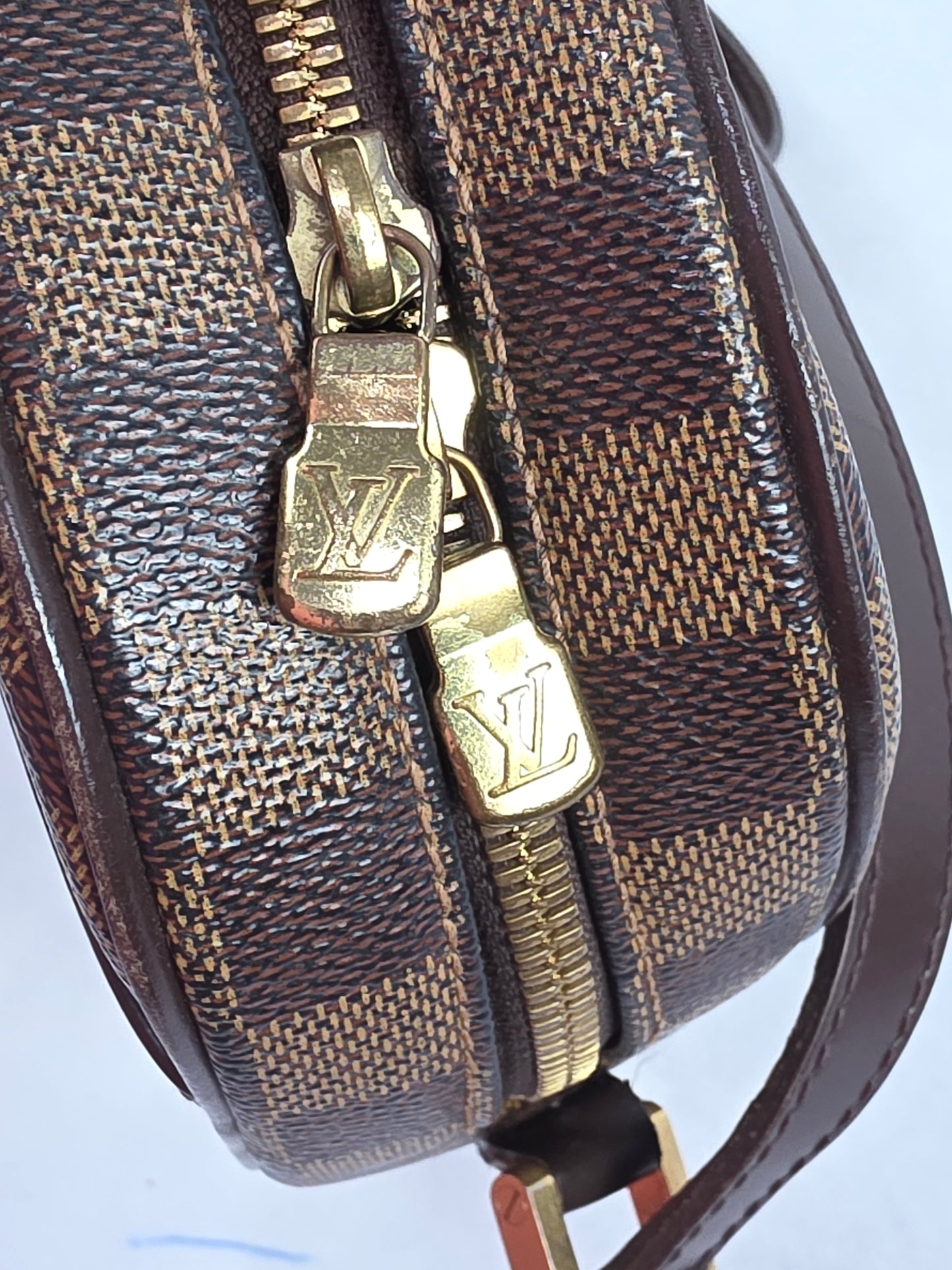 Louis Vuitton Damier Ebene Ipanema PM Crossbody Bag