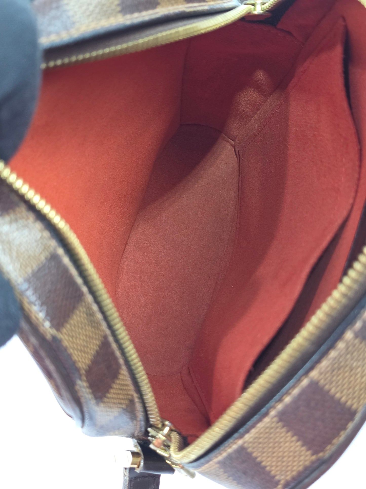 Louis Vuitton Damier Ebene Ipanema PM Crossbody Bag