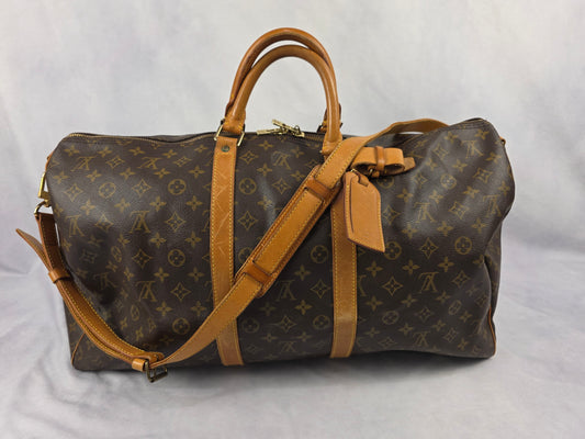 LOUIS VUITTON VINTAGE MONOGRAM KEEPALL 55 BANDOULIERE, SP0915