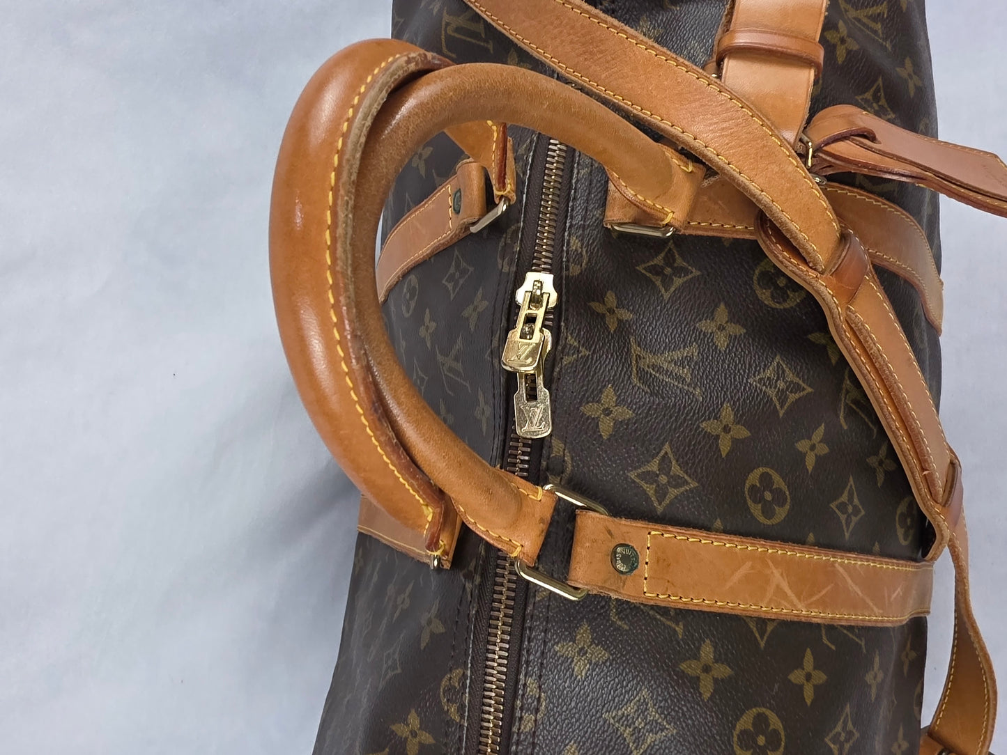 LOUIS VUITTON VINTAGE MONOGRAM KEEPALL 55 BANDOULIERE, SP0915