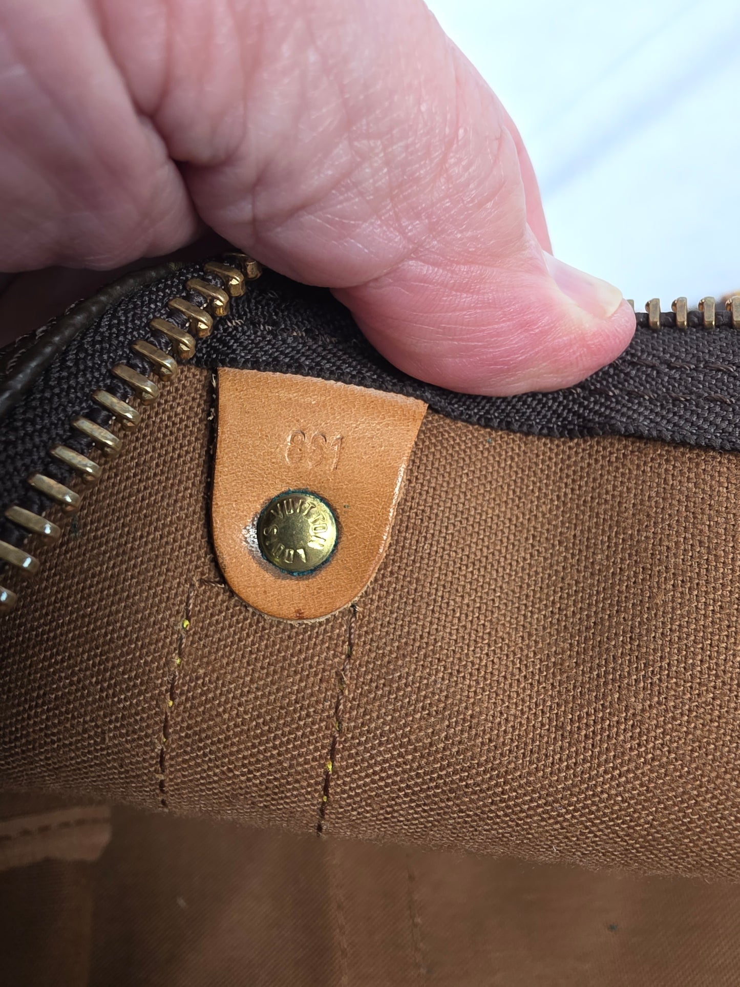 Louis Vuitton Vintage Monogram Canvas Keepall 50, SA881