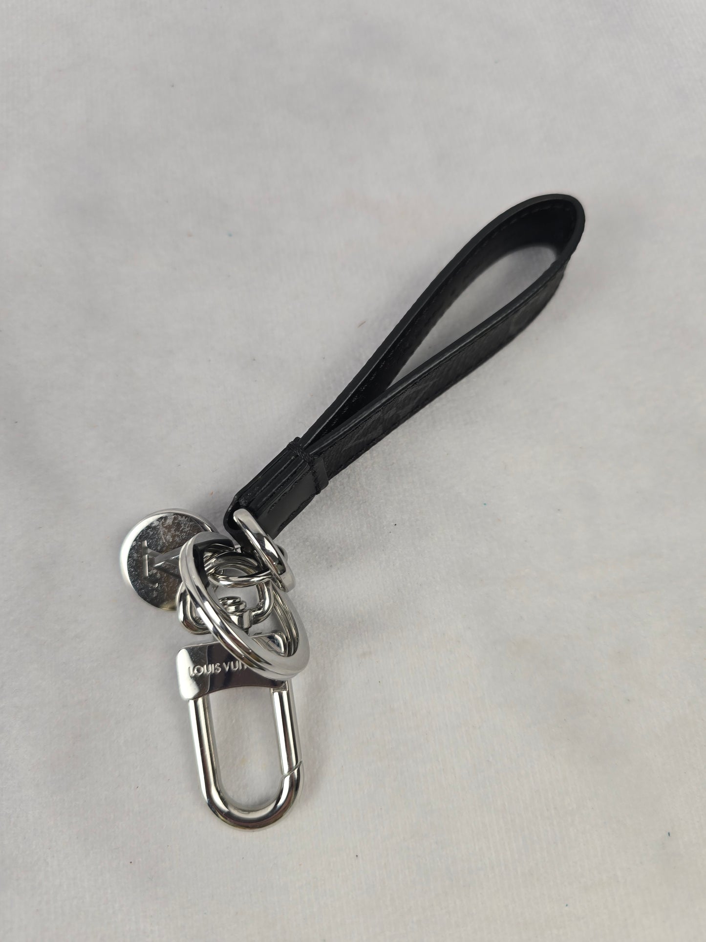 Louis Vuitton Monogram Eclipe Dragonne Bag Charm/Key Holder