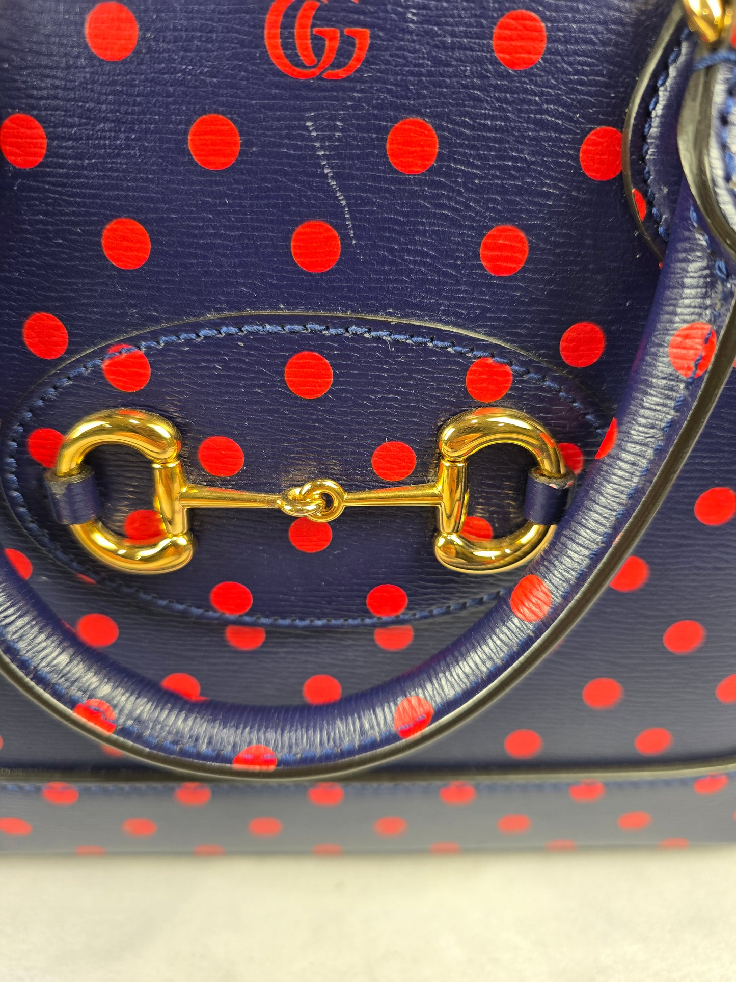Gucci Horsebit 1955 Top Handle Bag w/Shoulder Strap