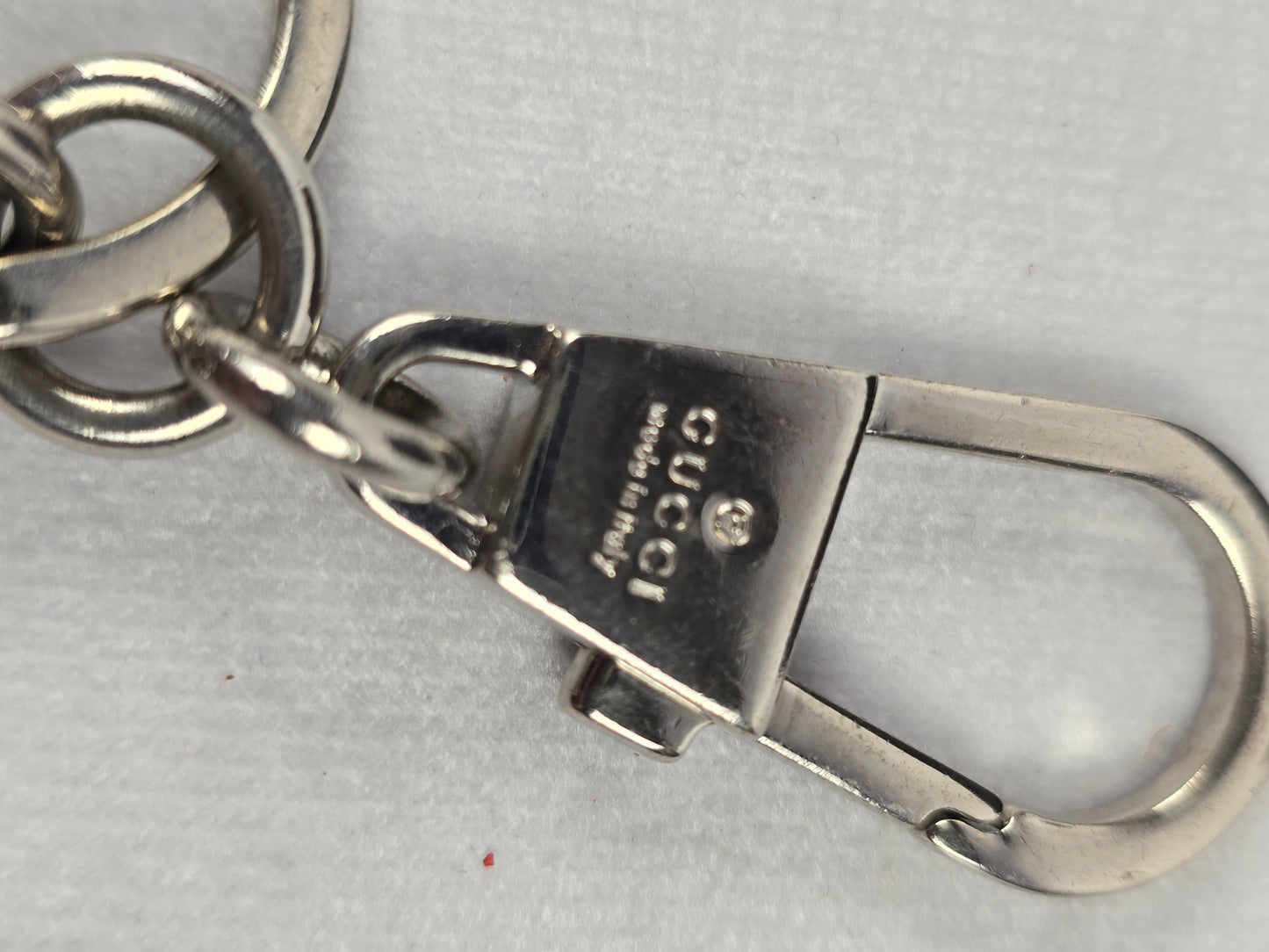 Gucci Red Heel Bag Charm/Key Ring