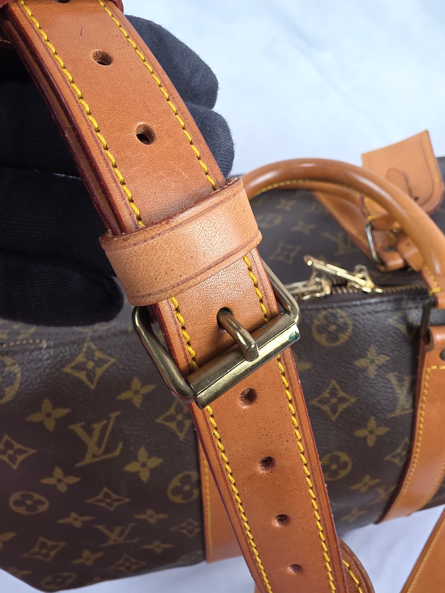LOUIS VUITTON VINTAGE MONOGRAM KEEPALL 45 BANDOULIERE, VI0981