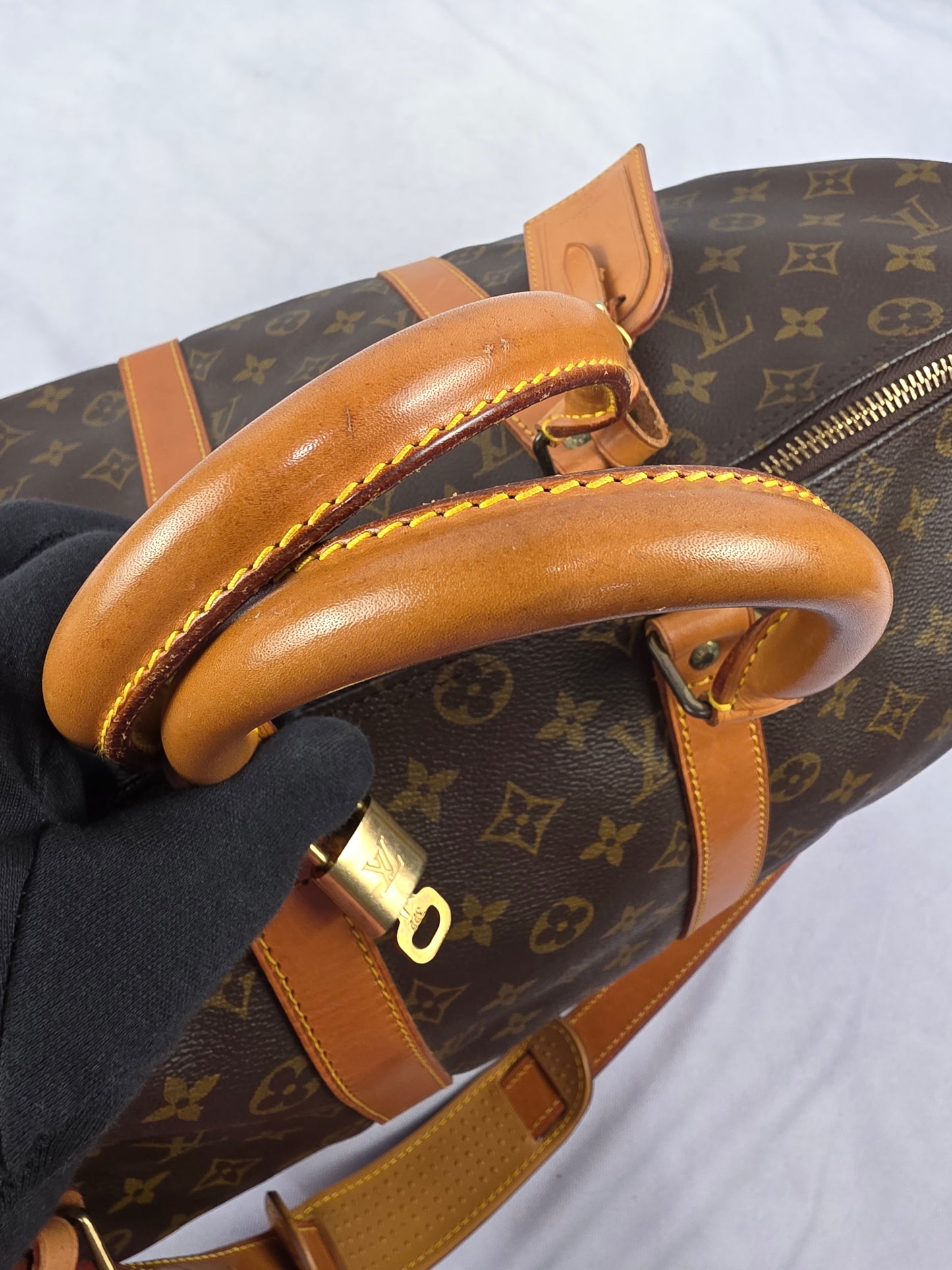 LOUIS VUITTON VINTAGE MONOGRAM KEEPALL 45 BANDOULIERE, VI0981