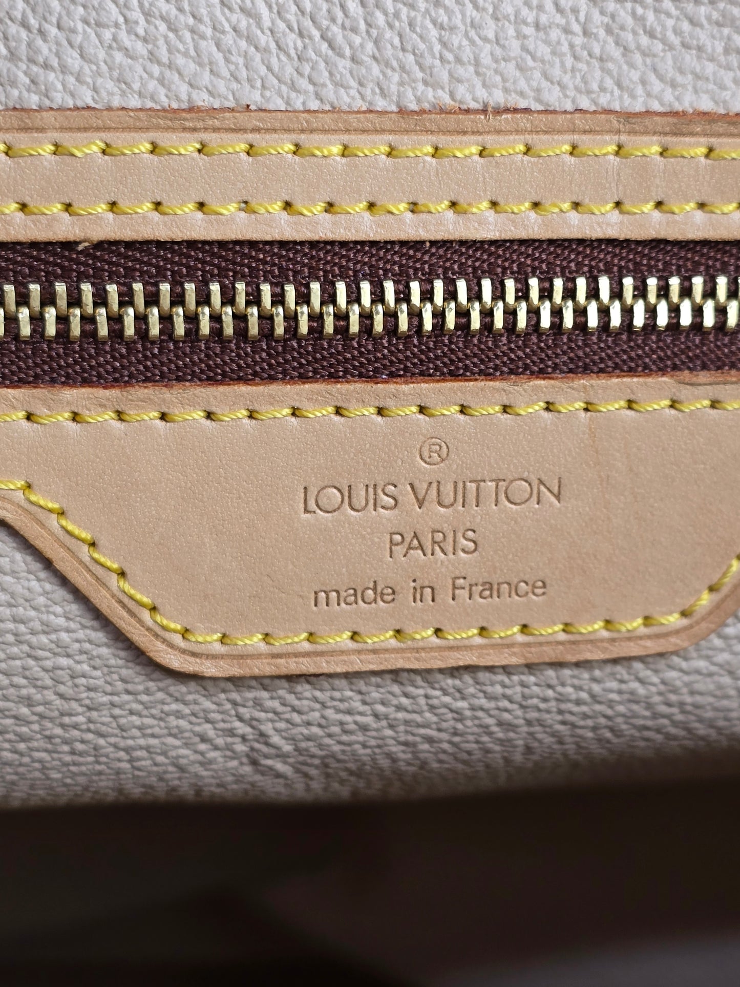 Louis Vuitton Vintage Monogram GM Bucket Bag with Matching Pouch