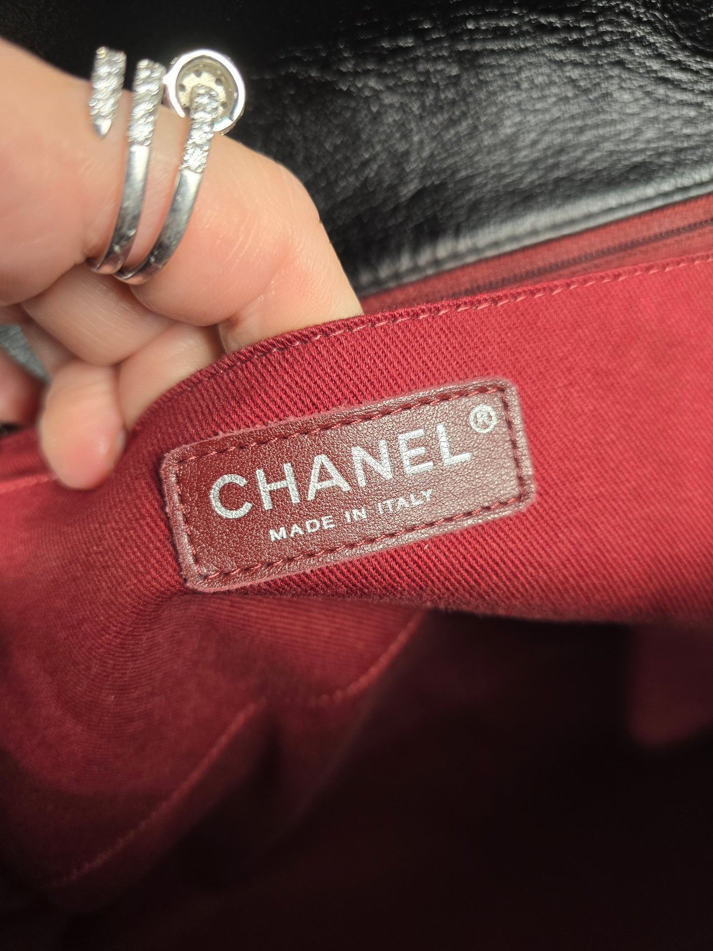 Chanel Quilted Black Leather Ultimate Stitch Flap Bag