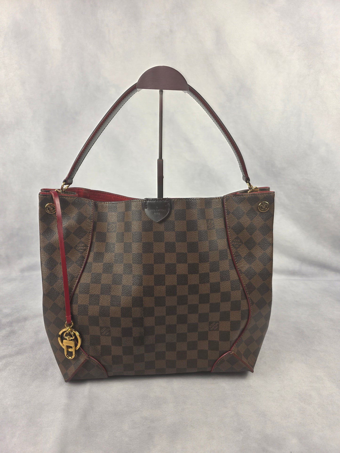 Louis Vuitton Damier Ebene Caïssa Hobo Bag, SR1157