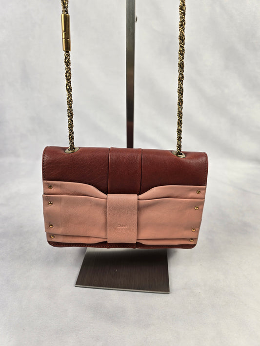 Chloe June Bow Small Crossbody Bag