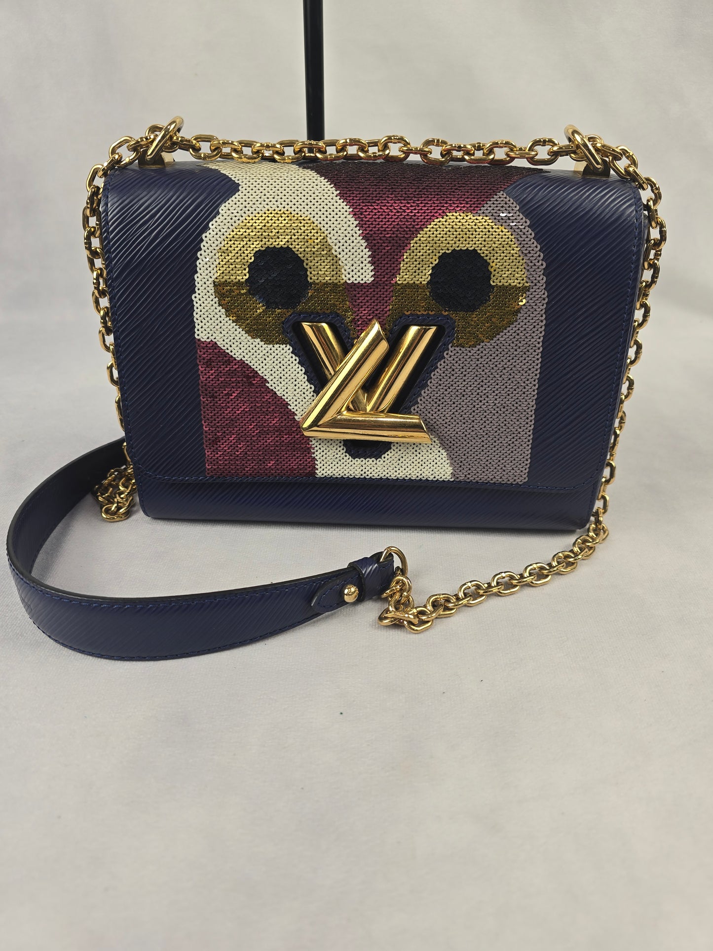 Louis Vuitton Epi Leather Night Bird Twist MM