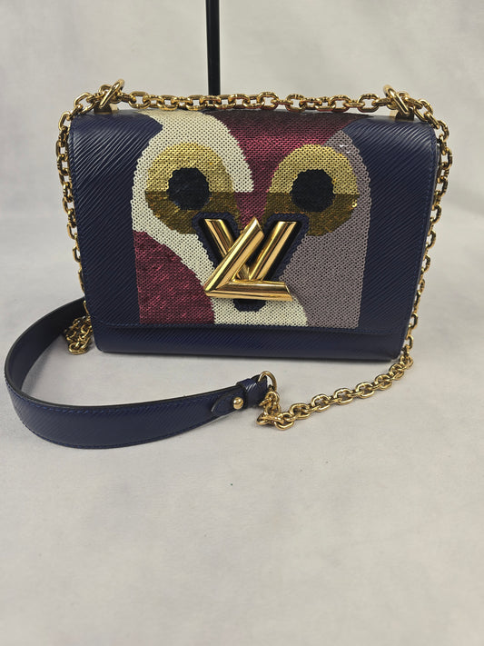 Louis Vuitton Epi Leather Night Bird Twist MM