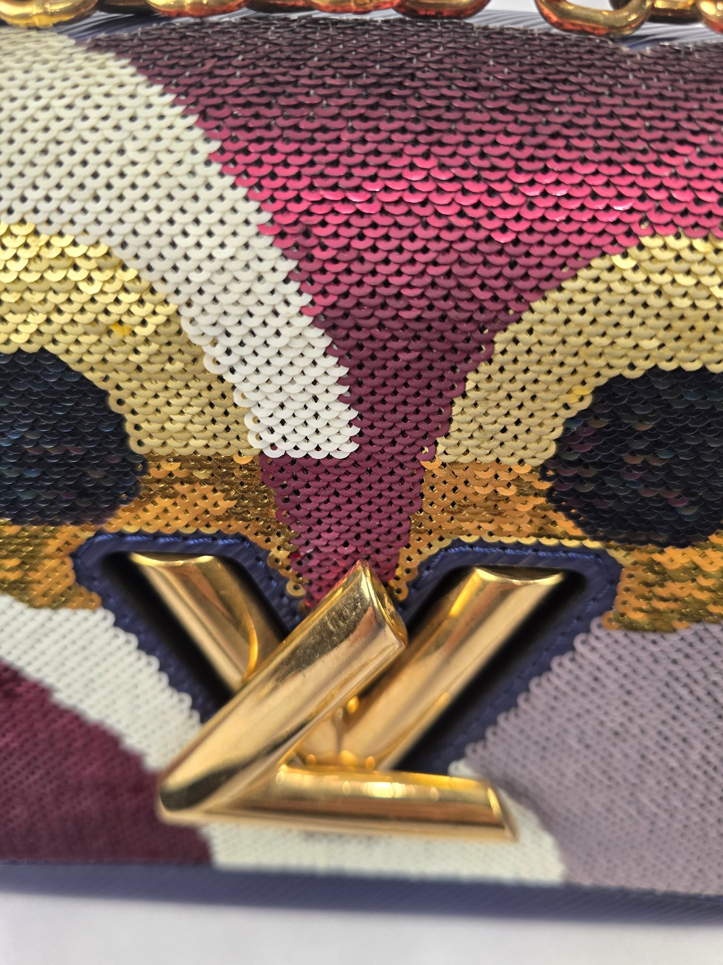 Louis Vuitton Epi Leather Night Bird Twist MM