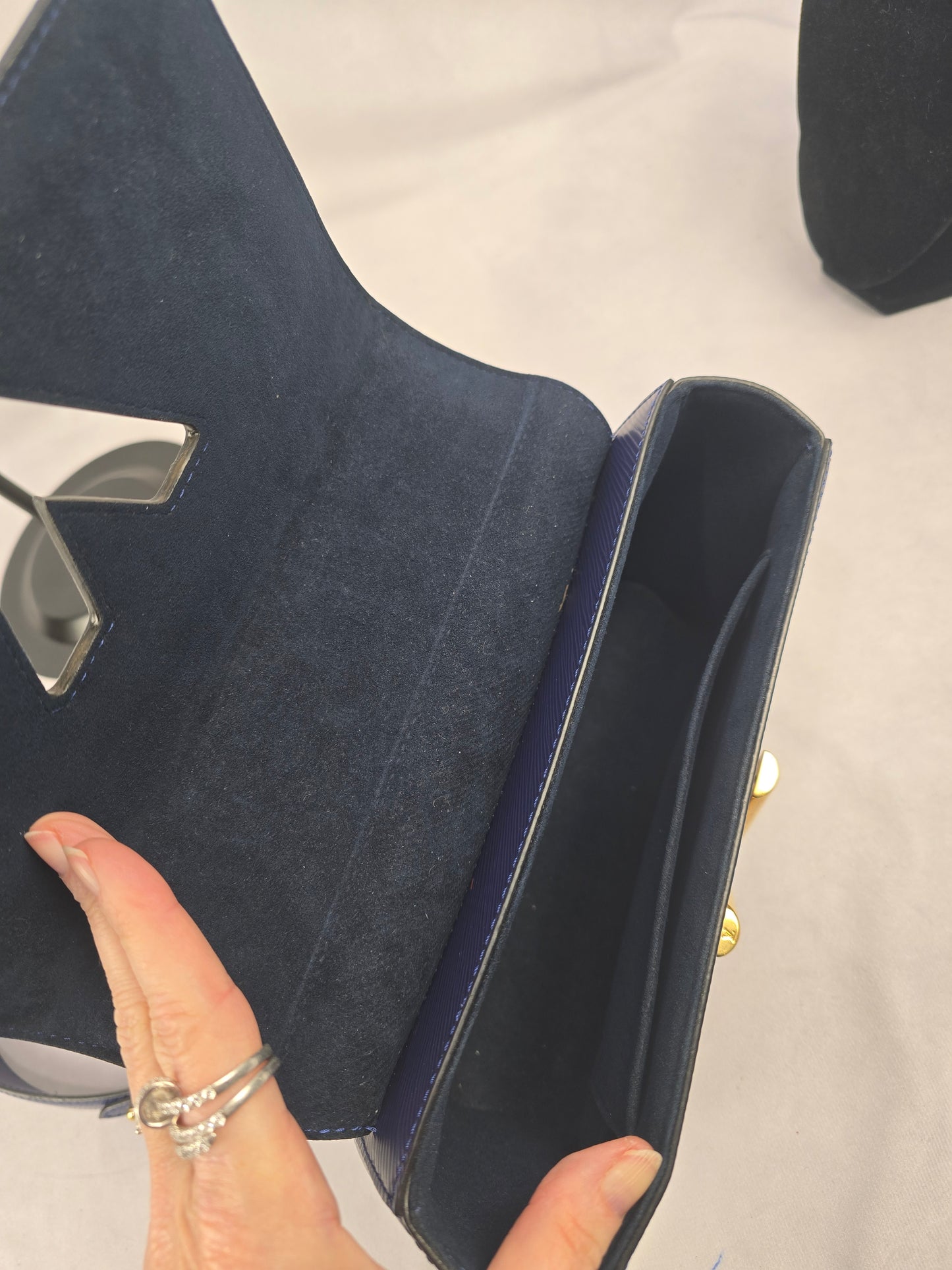 Louis Vuitton Epi Leather Night Bird Twist MM