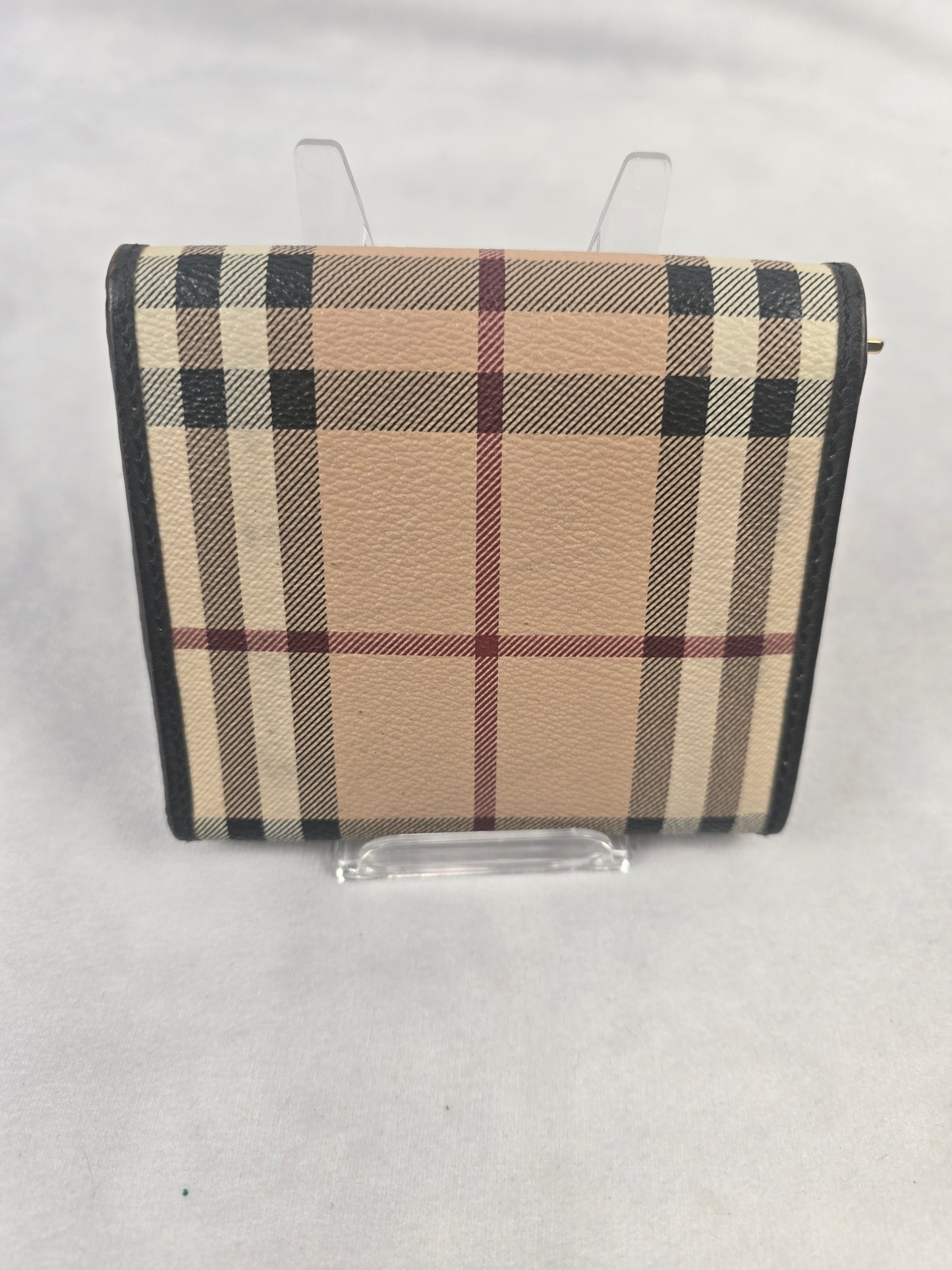 Burberry Haymarket Check Medium Wallet