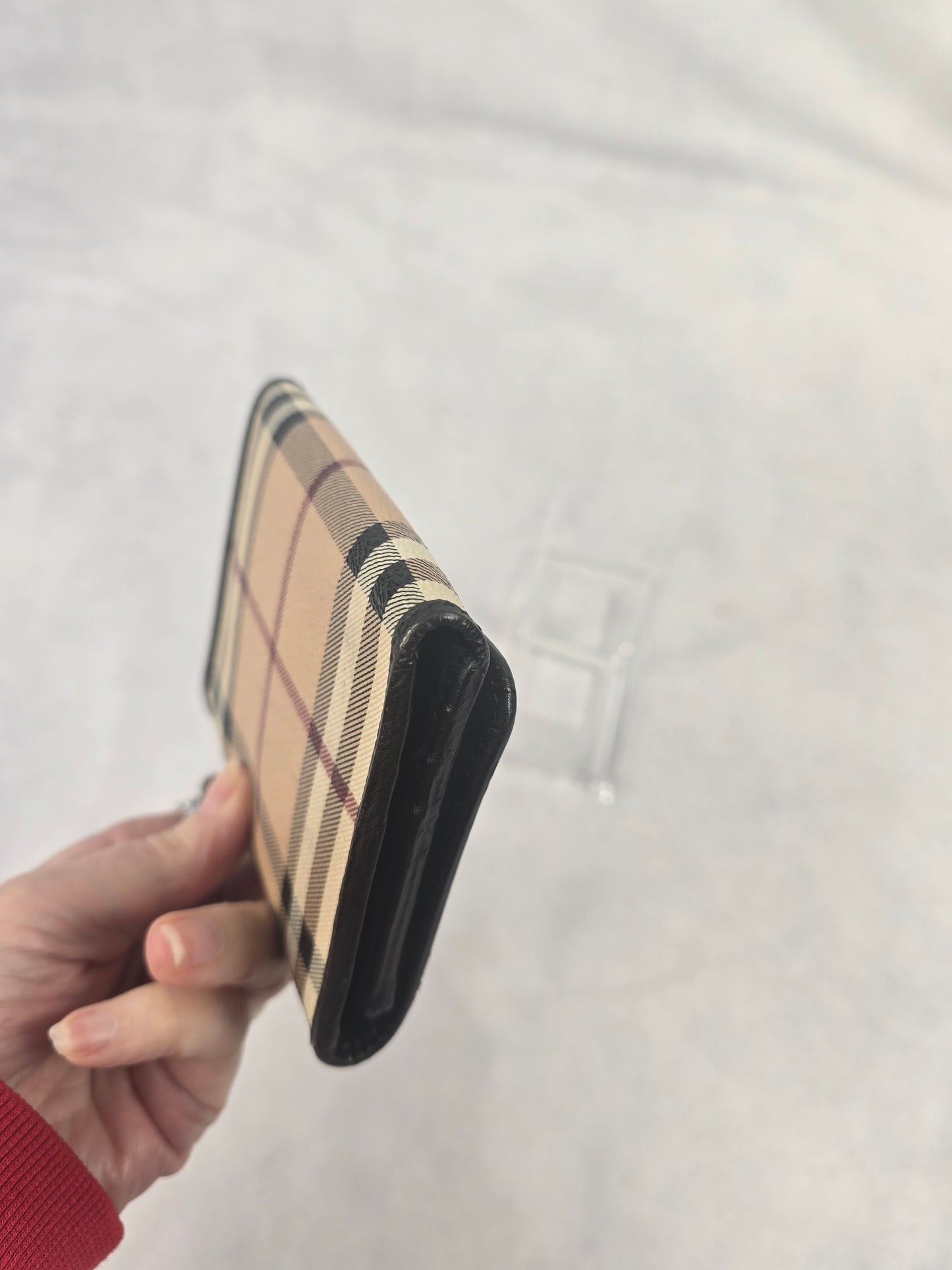Burberry Haymarket Check Medium Wallet