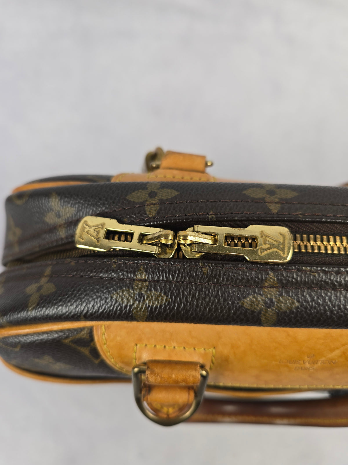 Louis Vuitton Monogram Canvas Trouville Satchel