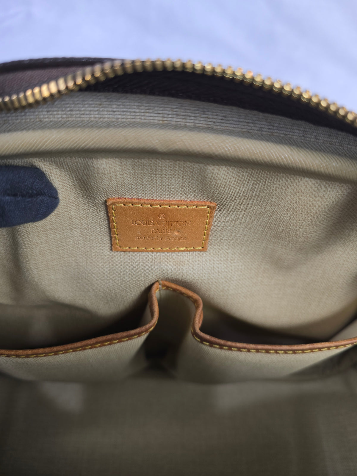 Louis Vuitton Monogram Canvas Trouville Satchel