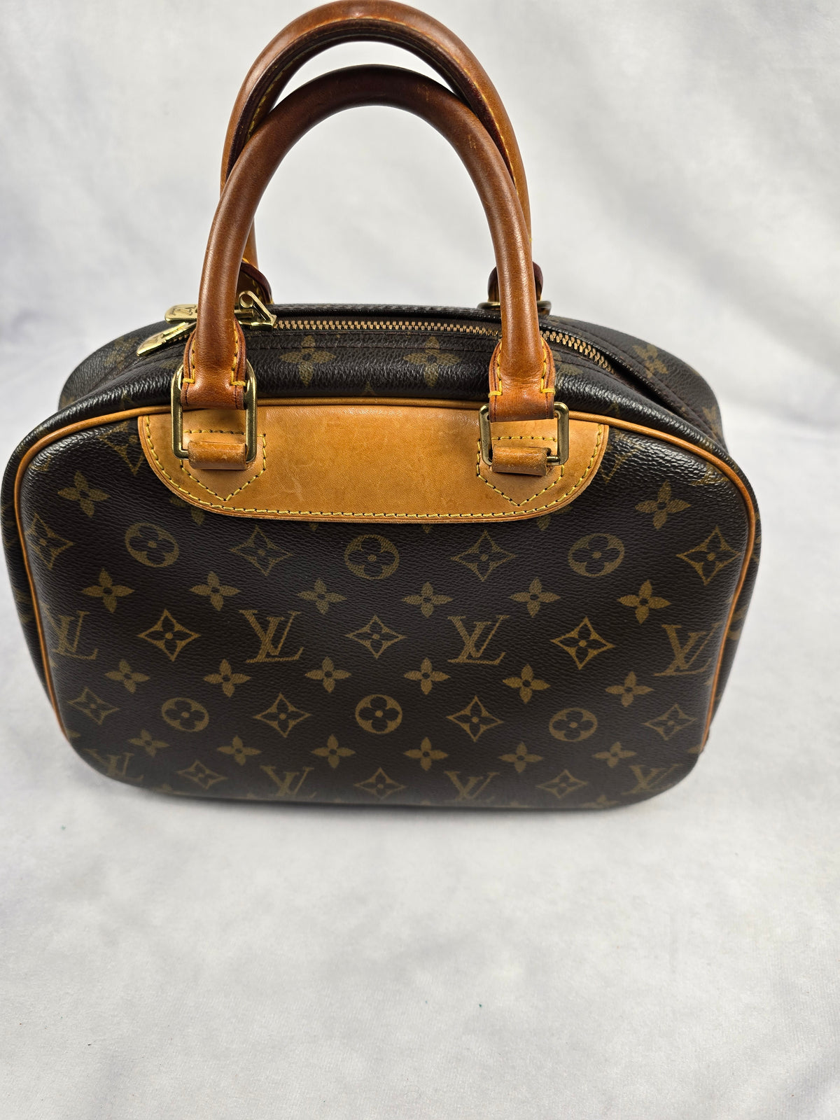 Louis Vuitton Monogram Canvas Trouville Satchel