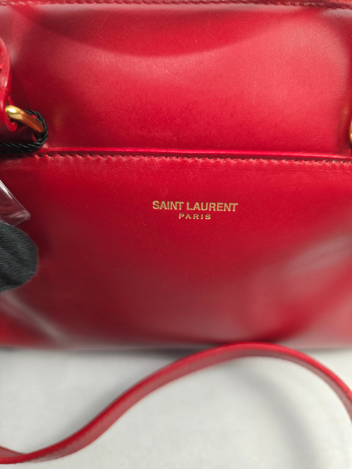 Saint Laurent Classic Baby Duffle Red leather Shoulder bag