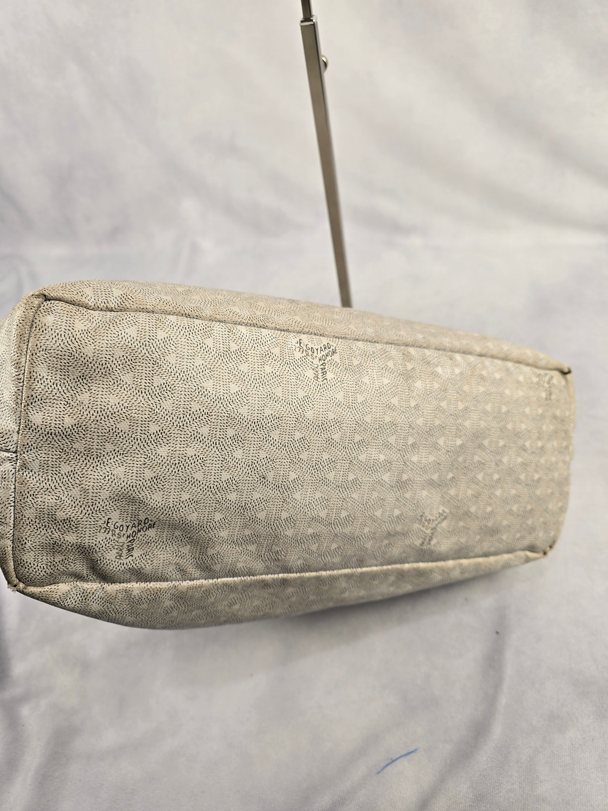 Goyard White St. Louis Tote with Mini