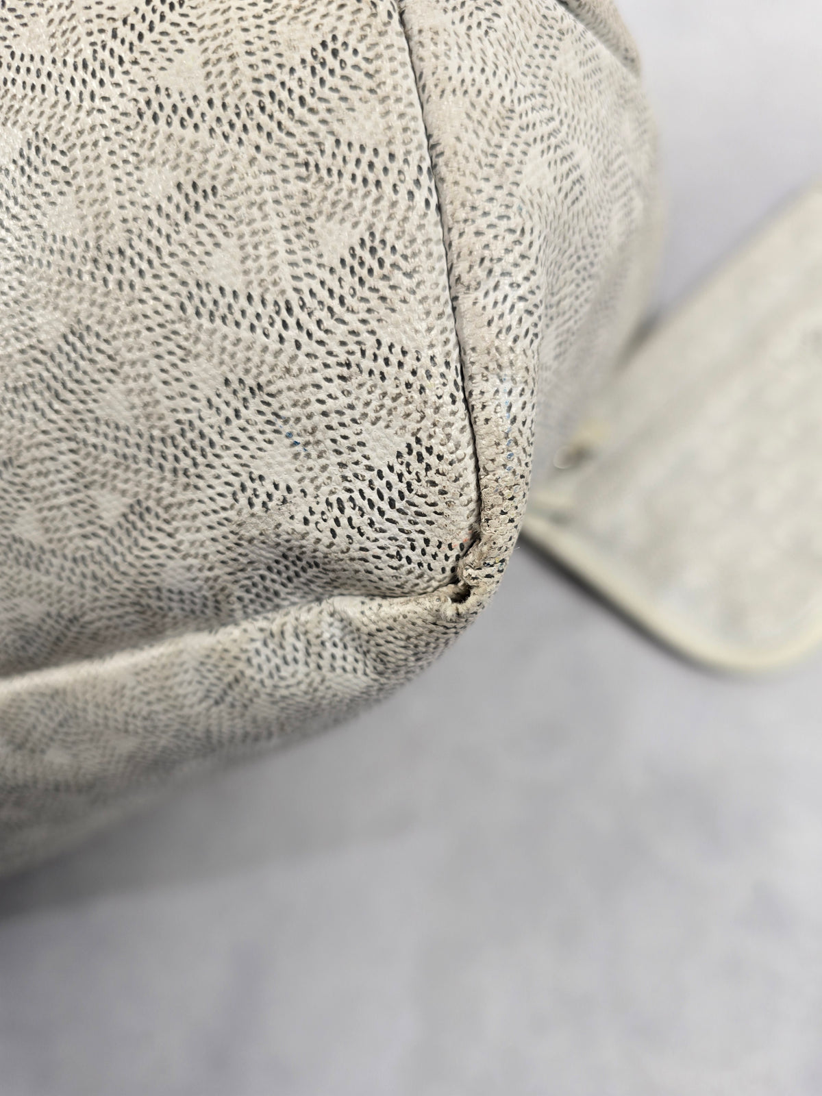 Goyard White St. Louis Tote with Mini