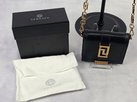 Versace Greca Goddess Wallet on Chain Mini Bag