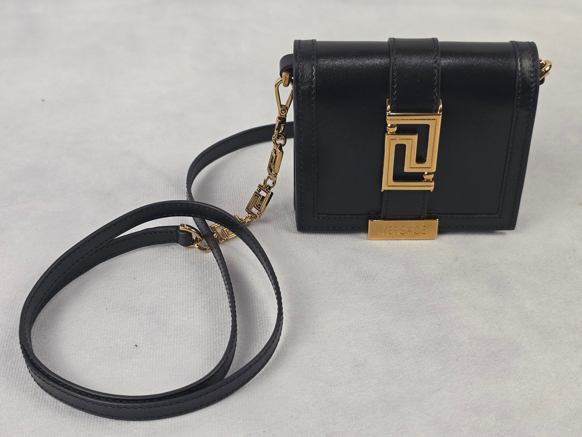 Versace Greca Goddess Wallet on Chain Mini Bag