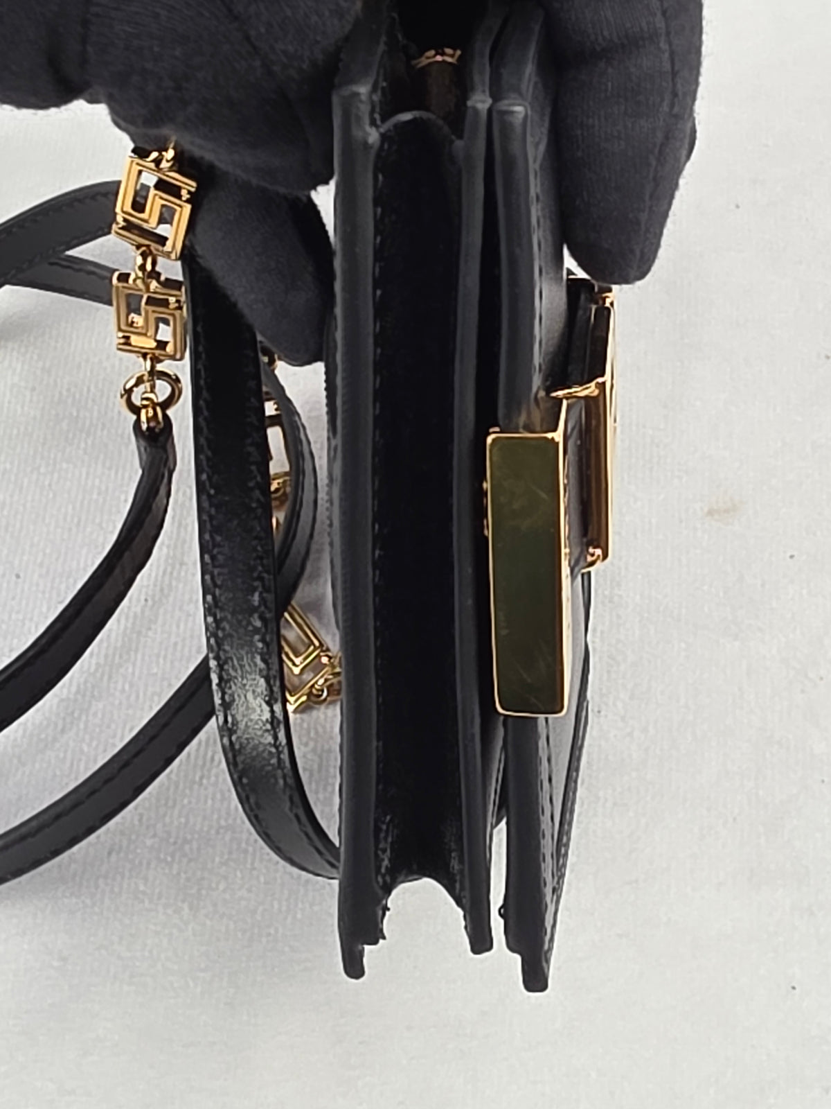 Versace Greca Goddess Wallet on Chain Mini Bag