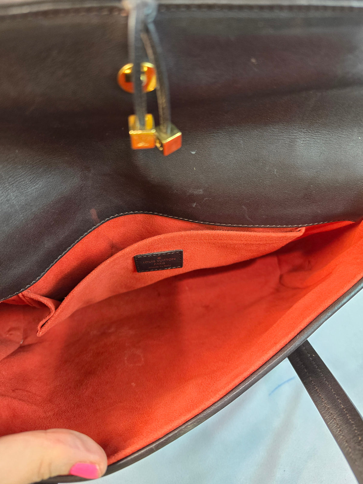 Louis Vuitton Limited Edition Ponyhair Damier Sauvage Lionne Satchel