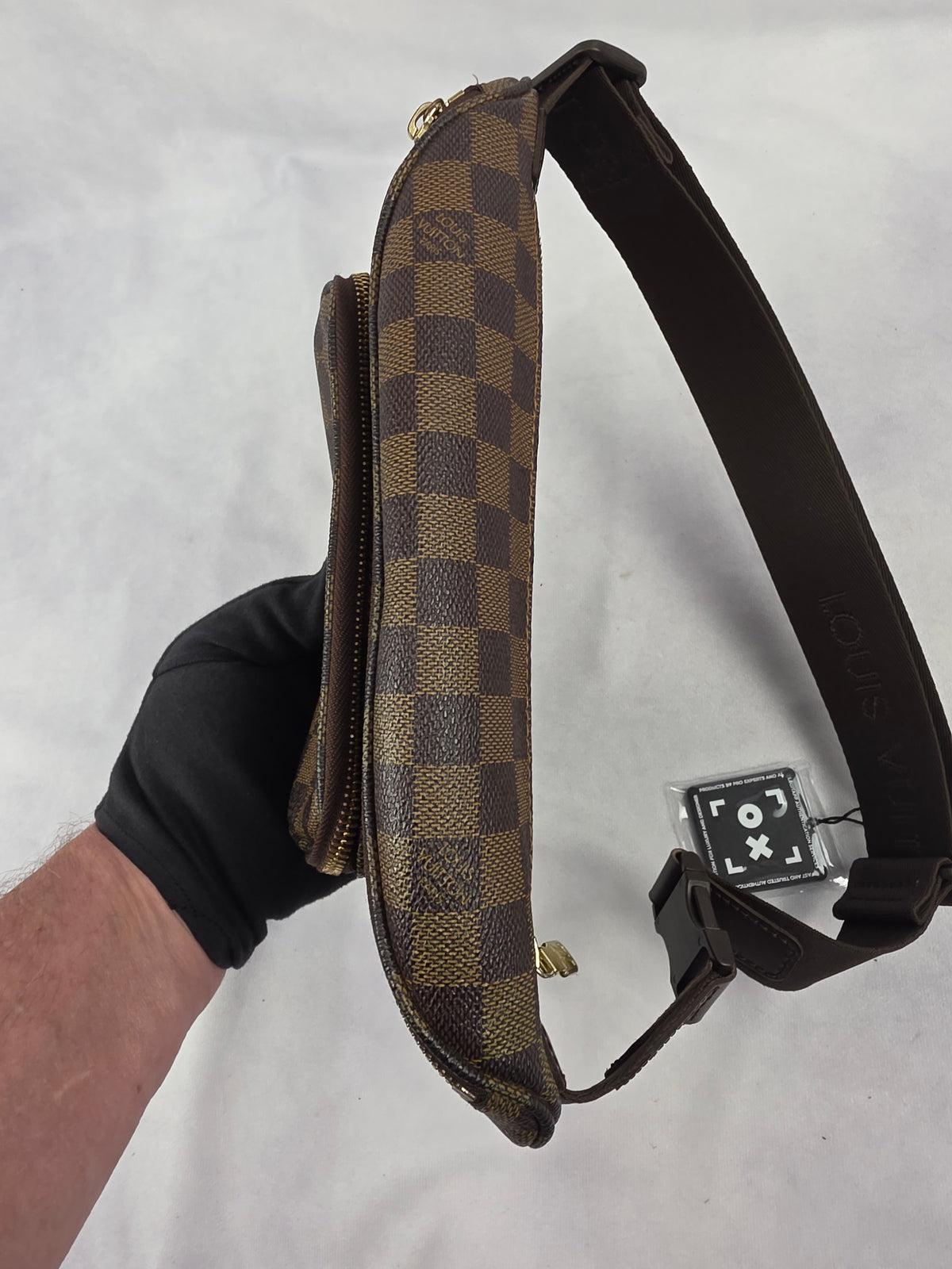 Louis Vuitton Damier Ebene Melville Bumbag, VI0077