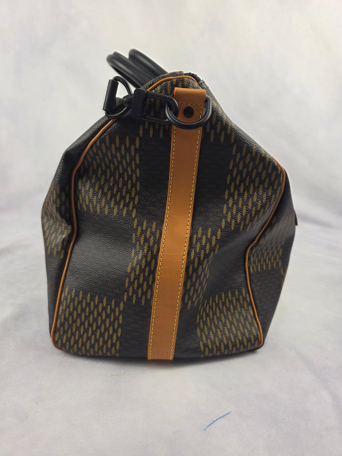 Louis Vuitton x Nigo Keepall Bandoulière 50 Giant Damier Ébène/Monogram, DR2270