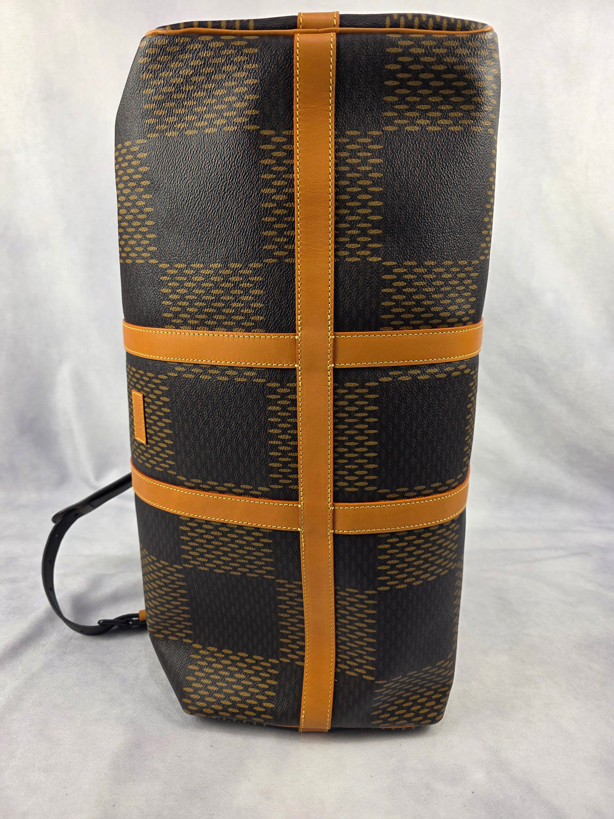 Louis Vuitton x Nigo Keepall Bandoulière 50 Giant Damier Ébène/Monogram, DR2270