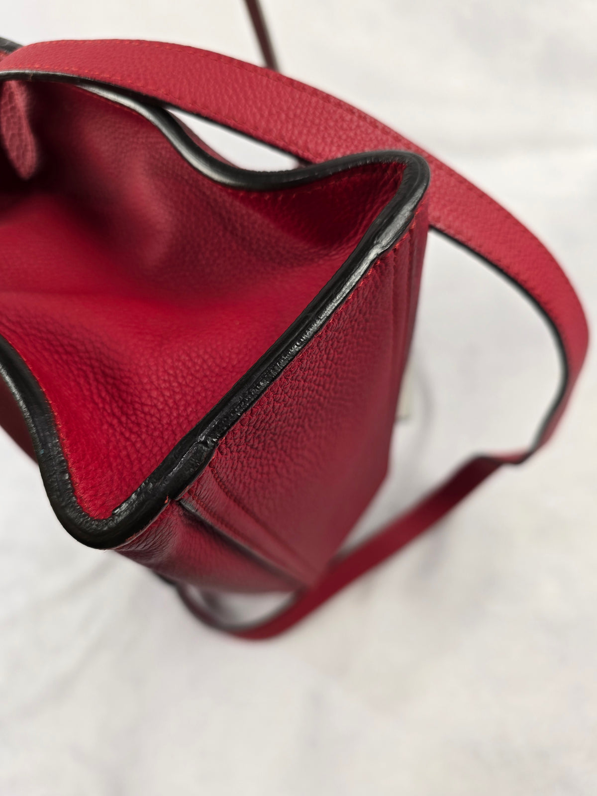 Gucci Jackie Medium Top Handle Tote in Red