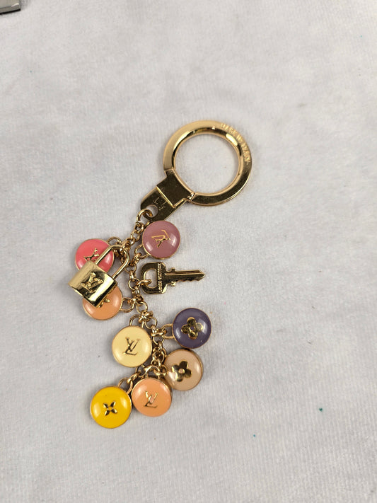 Louis Vuitton Porte Cles Pastilles Bag Charm/Key Holder