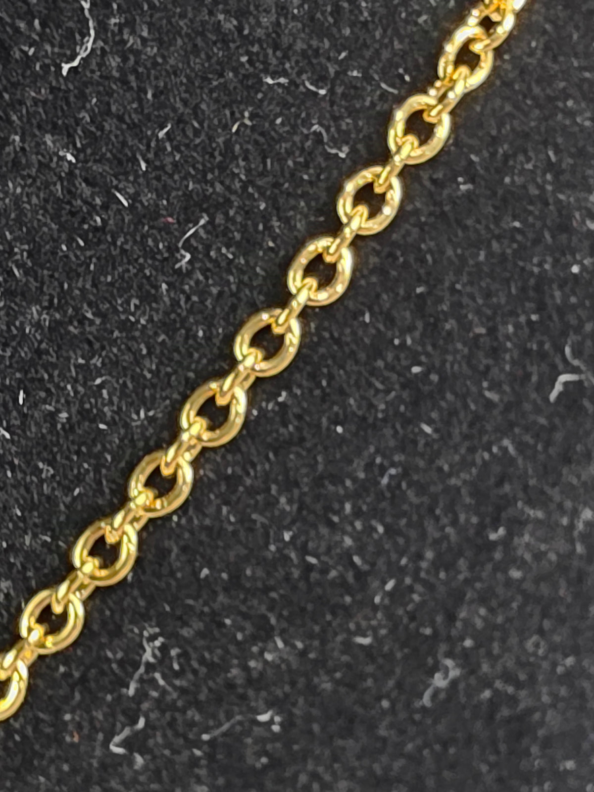 Vintage Christian Dior Gold-Plated Interlocking "CD" Logo Pendant Necklace