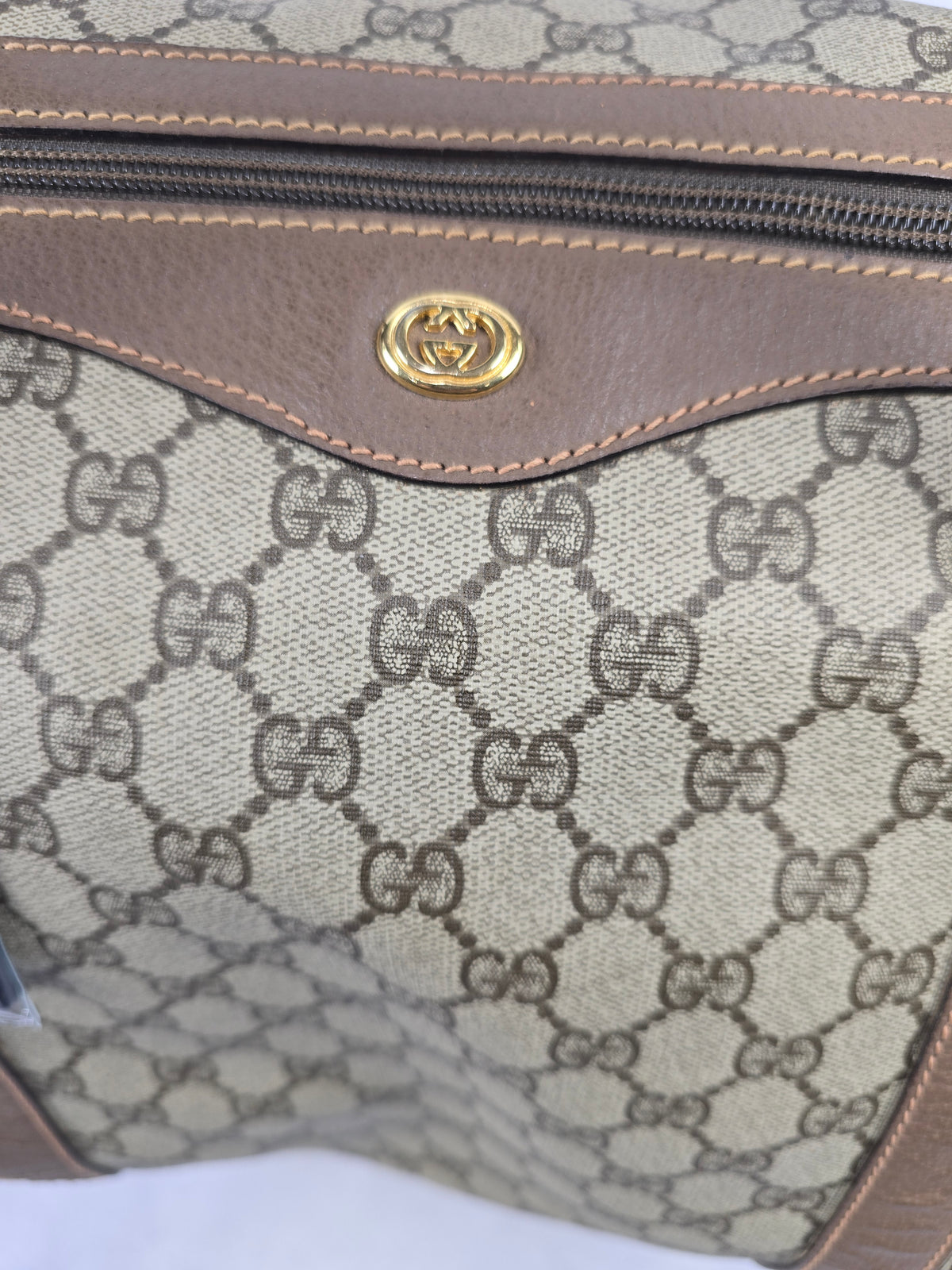 Gucci Vintage Duffle Bag with Strap